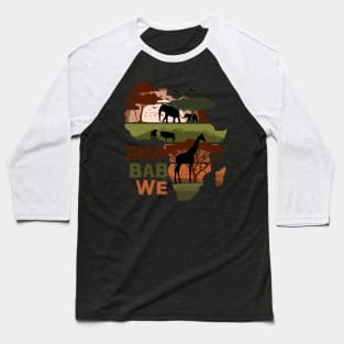 Zimbabwe Baseball T-Shirt